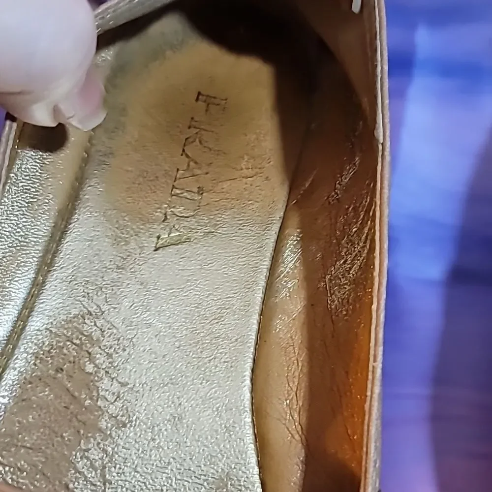 Prada Espadrilles With Bow - Beige Leather Size EU 37.5